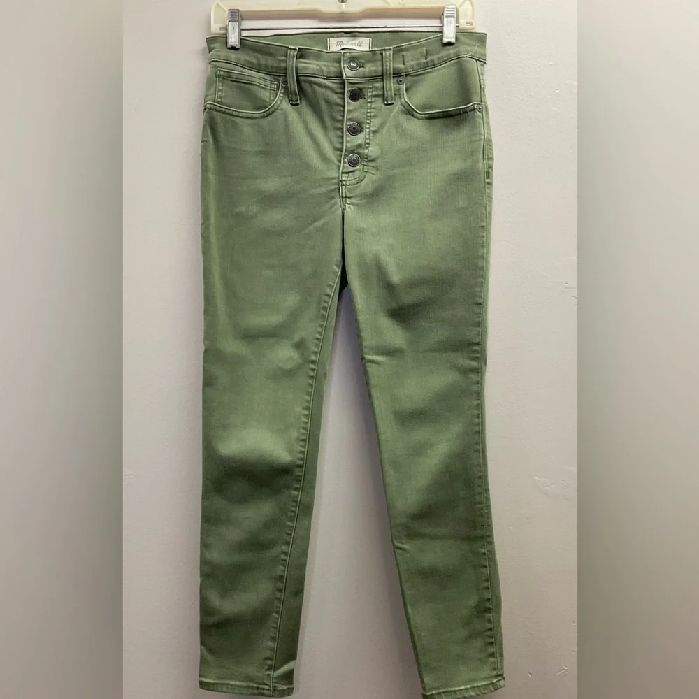 Madewell 9” Mid-Rise Skinny Crop Jeans